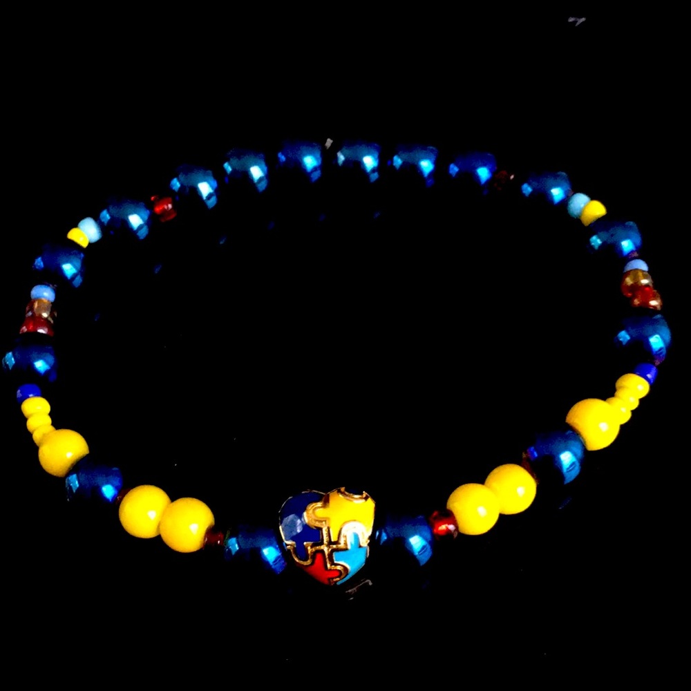 Custom Designer Autism Awareness Bracelet
